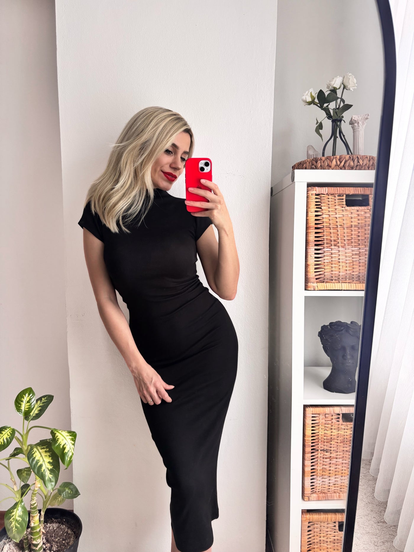 KALEM ELBİSE (Siyah)