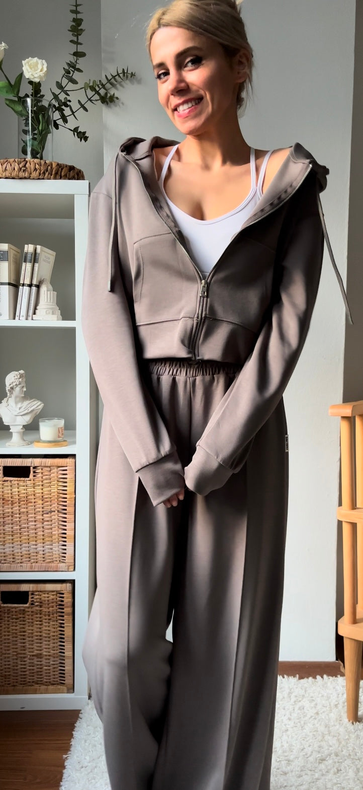 EŞOFMAN TAKIM (VİZON) (PALAZZO)